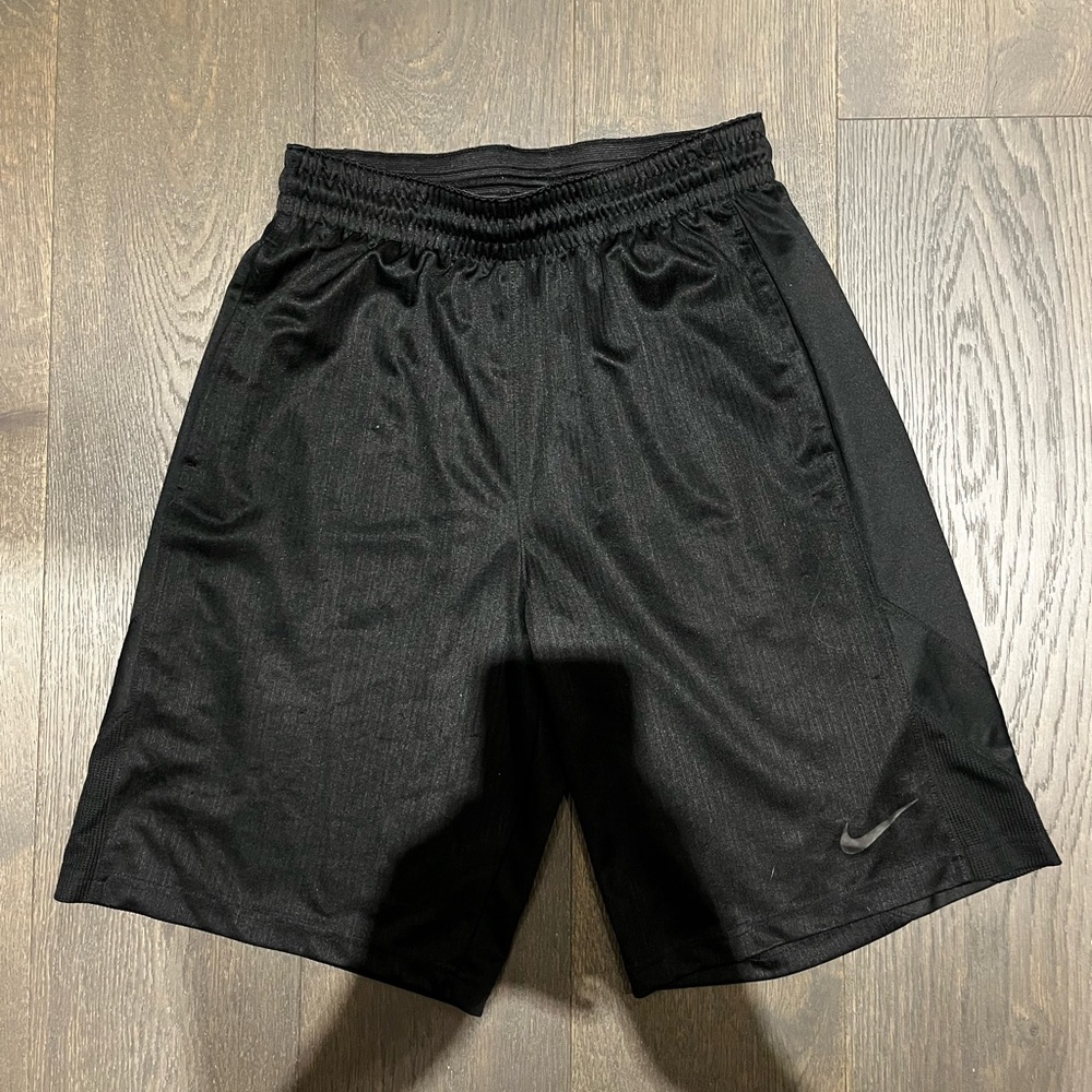 All Black Bike Athletic Shorts